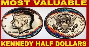 TOP MOST VALUABLE KENNEDY HALF DOLLARS WORTH HUGE MONEY! KENNEDY HALF DOLLARS TO LOOK FOR