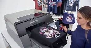 How to print on Ri 1000 Direct to Garment printer