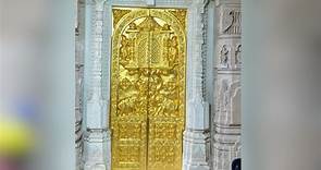 First golden door of Ram Mandir installed ahead of Jan 22 inauguration