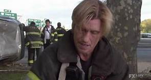 Rescue Me S5E13, Denis Leary, traffic accident