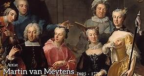 Artist Martin van Meytens (1695 - 1770) Swedish Austrian Painter | WAA