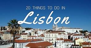 LISBON TRAVEL GUIDE | Top 20 things to do in Lisbon, Portugal