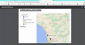 TUTORIAL PARA GEOLOCALIZACION - google maps