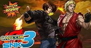 Capcom Vs SNK 3 - Build the Roster