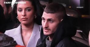 Marco VERRATTI & wife Jessica AIDI VERRATTI @ Paris 6 february 2023 Avant Premiere Alibi Com 2