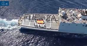 Apoyo desde la Fragata Numancia - Operación Atalanta