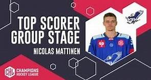 Nicolas Mattinen - Group Stage Top Scorers | 2022/23