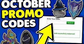 ROBLOX PROMO CODES!! (October 2020) - ALL NEW CODES!! *NOT EXPIRED*