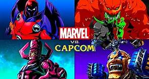 Evolution of Marvel vs Capcom Final Boss Fights 1994-2017 | 2K 60FPS #marvelvscapcom #finalboss