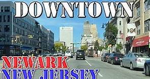 Newark - New Jersey - 4K Downtown Drive