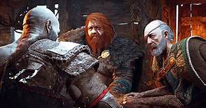 God of War Ragnarok - Kratos meets Thor & Odin for the first time (4K)