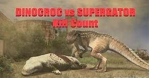 Dinocroc vs Supergator: Kill Count