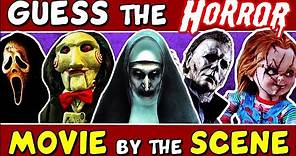 Guess The "HORROR MOVIE BY THE SCENE" QUIZ! 🎬😱 (PART 2)| CHALLENGE/ TRIVIA