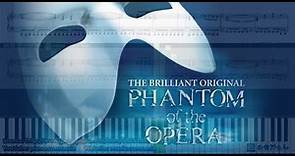 The Phantom of the Opera 歌劇魅影 (Piano Tutorial) Synthesia 琴譜 Sheet Music