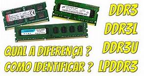 A diferença entre memórias RAM DDR3, PC3, DDR3L, PC3L, DDR3U e LPDDR3