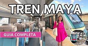 Así es el TREN MAYA 🚂 Precios, Horarios, Rutas, Vagones, Transporte a la estación ✅Cancún-Valladolid