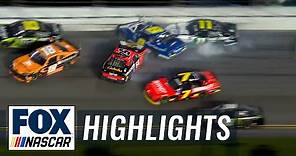 Ty Dillon spins out, triggering multi-car crash, with just 16 laps to go | NASCAR ON FOX HIGHLIGHTS