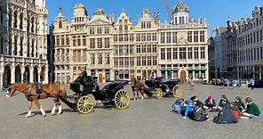 BRUSSELS, capital of Belgium & Europe | Walking tour in 4K