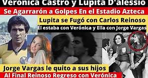 El triangulo amoroso de Carlos Reinoso con Verónica Castro y Lupita D'alessio |