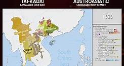 History of Language Families: Tai-Kadai Languages (Kra-Dai) & Austroasiatic Languages (Mon-Khmer)