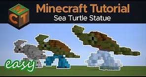 How to Build a Sea Turtle in Minecraft
