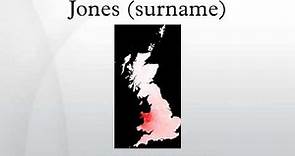 Jones (surname)
