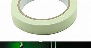 Glow in The Dark Tape,Reflective Tape Glow in The Dark Luminous Fluorescent Night Self-Adhesive Safety Sticker by Delaman (15mm x 3m)