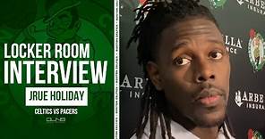 Jrue Holiday PRAISES Joe Mazzulla Coaching | Celtics vs Pacers Postgame Interview