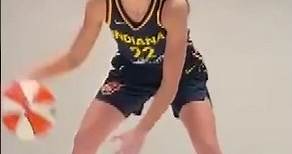 Caitlin Clark wears Indiana Fever jersey in photo shoot
