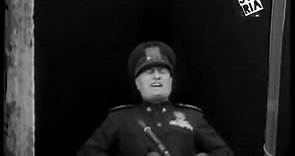 L'Italia entra in guerra. La dichiarazione di Mussolini del 10 giugno 1940 | #mussolini