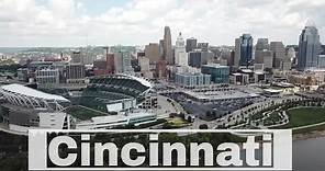 Drone Cincinnati | Ohio | Great American Tower | Great American Ball Park | Paul Brown Stadium