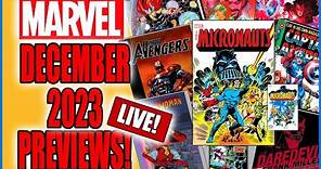 Marvel Comics Previews December 2023 | Omnibus | Epic Collections | Trades | Collected Editions!