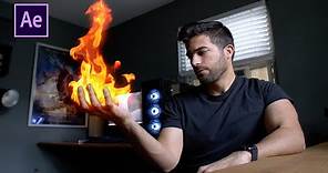 How to Create a FIRE HAND EFFECT