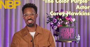 Interview With “The Color Purple” Star Corey Hawkins