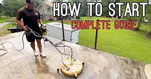How To Start A Pressure Washing Business In 2024 (Complete Guide)