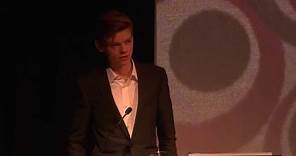 London Critics' Circle Awards: Thomas Brodie Sangster Accepts For Mark Rylance
