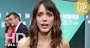 Stacy Martin interview at Redoubtable premiere for London Film Festival