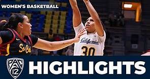 No. 25 USC vs. Cal | Game Highlights | College Women's Basketball | 2022-23 Season