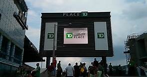 Game-day tour of TD Place Stadium (Ottawa Redblacks - Canadian Football League) in Ottawa, Canada