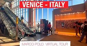 Venice airport, Marco Polo virtual tour, 2023, 4K, Italy 🇮🇹