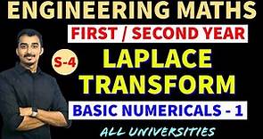 LAPLACE TRANSFORM | S-4 | ENGINEERING MATHS | GATE MATHS |SAURABH DAHIVADKAR|SECOND YEAR ENGINEERING