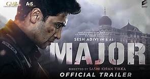MAJOR | Official Trailer - Hindi | Adivi Sesh | Saiee M | Sobhita D | Mahesh Babu | In Cinemas Jun 2