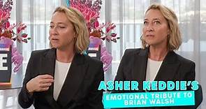 Asher Keddie Gets Emotional Remembering The Late Brian Walsh