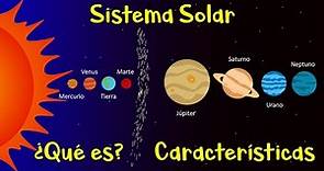 🌞 El Sistema Solar 🪐 ¿Qué es? 💫 Características ☄️ [Fácil y Rápido]