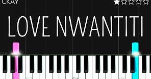 Ckay - Love Nwantiti ( Ah Ah Ah ) - TikTok | EASY Piano Tutorial