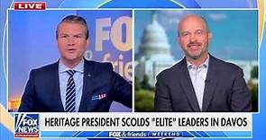 Speaking Truth to Power at the World Economic Forum | Kevin Roberts and Pete Hegseth on Fox News