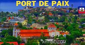 La ville de Port de paix en Haiti