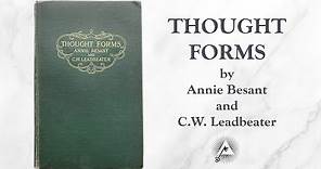 Thought Forms (1905) by Annie Besant and C.W. Leadbeater