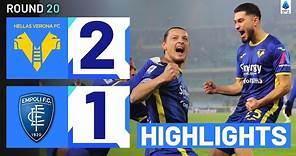 VERONA-EMPOLI 2-1 | HIGHLIGHTS | The Gialloblù win at home | Serie A 2023/24