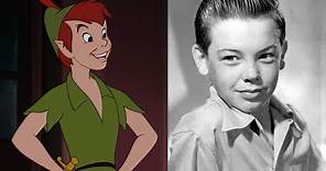 Peter Pan (1953) Voice Actors Cast and Characters